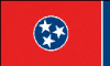 +flag+emblem+pennant+Tennessee+ clipart