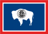 +flag+emblem+pennant+Wyoming+ clipart