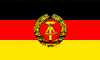 +flag+emblem+pennant+germany+east+historic+ clipart