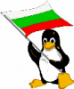 +flag+emblem+pennant+tux+bulgarian+ clipart