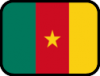 +flag+emblem+country+cameroon+outlined+ clipart