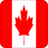 +flag+emblem+country+canada+square+48+ clipart