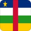 +flag+emblem+country+central+african+republic+square+ clipart