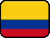 +flag+emblem+country+colombia+outlined+ clipart