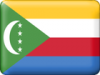 +flag+emblem+country+comoros+button+ clipart