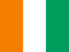 +flag+emblem+country+cote+divoire+ clipart