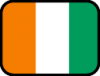 +flag+emblem+country+cote+divoire+outlined+ clipart