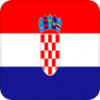 +flag+emblem+country+croatia+square+ clipart