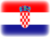 +flag+emblem+country+croatia+vignette+ clipart