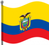 +flag+emblem+country+ecuador+flag+waving+ clipart