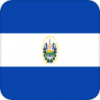 +flag+emblem+country+el+salvador+square+ clipart