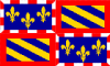 +flag+emblem+country+france+bourgogne+ clipart