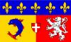 +flag+emblem+country+france+rhone+alpes+ clipart