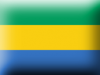 +flag+emblem+country+gabon+3D+ clipart