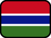 +flag+emblem+country+gambia+outlined+ clipart