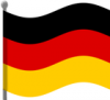 +flag+emblem+country+germany+flag+waving+ clipart