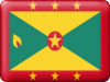 +flag+emblem+country+grenada+button+ clipart