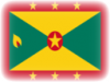 +flag+emblem+country+grenada+vignette+ clipart