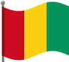 +flag+emblem+country+guinea+flag+waving+ clipart