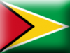 +flag+emblem+country+guyana+3D+ clipart