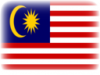 +flag+emblem+country+malaysia+vignette+ clipart