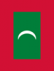 +flag+emblem+country+maldives+flag+full+page+ clipart