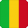 +flag+emblem+country+mali+square+ clipart