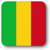 +flag+emblem+country+mali+square+shadow+ clipart