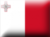 +flag+emblem+country+malta+3D+ clipart