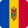 +flag+emblem+country+moldova+square+ clipart