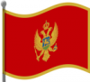 +flag+emblem+country+montenegro+flag+waving+ clipart