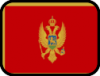 +flag+emblem+country+montenegro+outlined+ clipart