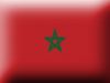 +flag+emblem+country+morocco+3D+ clipart