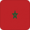 +flag+emblem+country+morocco+square+ clipart