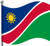 +flag+emblem+country+namibia+flag+waving+ clipart