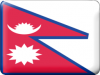 +flag+emblem+country+nepal+button+ clipart