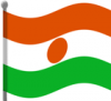 +flag+emblem+country+niger+flag+waving+ clipart