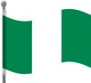 +flag+emblem+country+nigeria+flag+flag+waving+ clipart