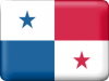 +flag+emblem+country+panama+button+ clipart