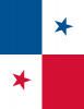 +flag+emblem+country+panama+flag+full+page+ clipart