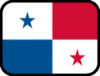 +flag+emblem+country+panama+outlined+ clipart