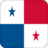 +flag+emblem+country+panama+square+48+ clipart