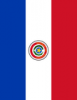 +flag+emblem+country+paraguay+flag+full+page+ clipart