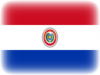 +flag+emblem+country+paraguay+vignette+ clipart