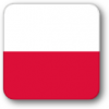 +flag+emblem+country+poland+square+shadow+ clipart