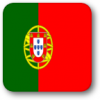 +flag+emblem+country+portugal+square+shadow+ clipart