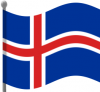 +flag+emblem+country+iceland+flag+waving+ clipart