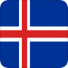 +flag+emblem+country+iceland+square+ clipart