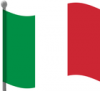 +flag+emblem+country+italy+flag+waving+ clipart