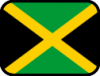+flag+emblem+country+jamaica+outlined+ clipart